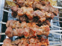 羊肉串-张记烤羊腿(北花园店)