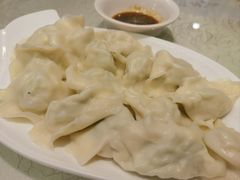 角瓜鸡蛋虾仁水饺-黄家饺子东北特色菜馆(湖滨商业街店)