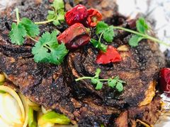 风味蝶鱼头-将相和·海鲜蒸饺大连菜