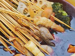 -拈签一笑黄牛肉辣卤串串