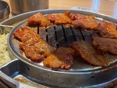辣椒酱五花肉-姜虎东白丁烤肉(虹桥天地店)