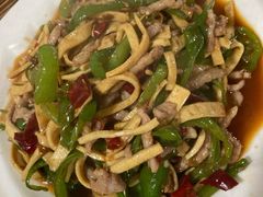 青椒千张肉丝-胖子川香