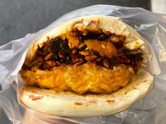 蛋菜夹馍-老马家马蓉蛋菜夹馍·腊牛肉夹馍(回民街店)
