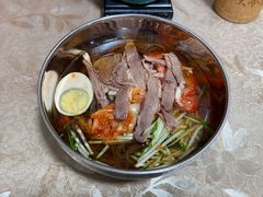 -吉林延边牛肉汤饭，大冷面