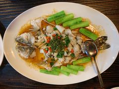 鲜花椒蒸海鲈鱼-猪肉婆私房菜(容桂总店)