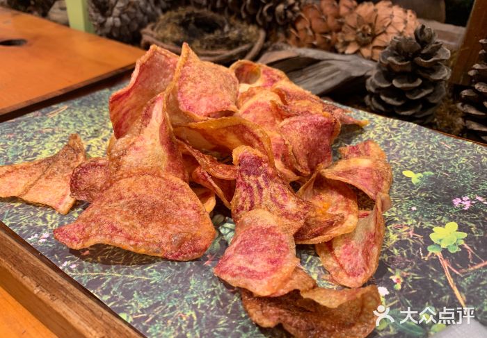 饵块食光·云南有机手作饵块松露红心薯片图片