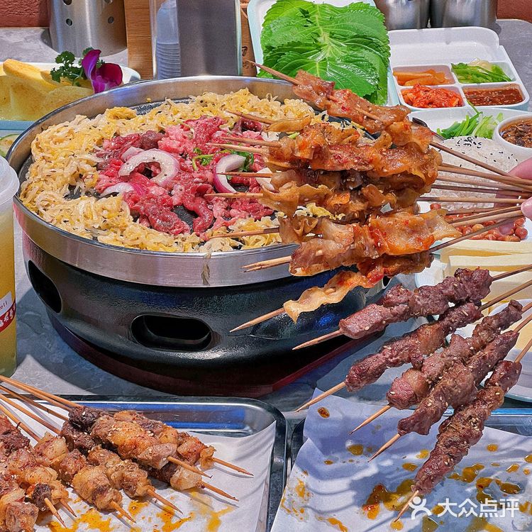 这家烤肉店的宫后夹肉一吃一个不吱声‼️
