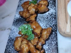 雪花糖醋里脊-绿茶餐厅(深圳龙华天虹购物中心店)