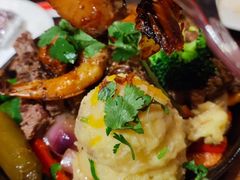 法式达扒牛肉配大虾-Chili's Cafe&Bar奇利斯(滨江店)