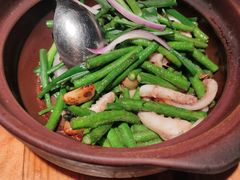 豆角啫鱿鱼脚-晓粤·惹味粤菜(凯德乐峰广场店)