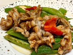 虎皮椒炒田鸡-常来小聚·广州非遗传承餐厅(高德置地店)
