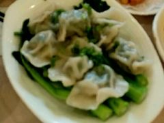 白灼鲜虾韭菜水饺-水乡人家酒楼(坦洲店)