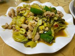 酸菜炒大肠-苏记农家菜馆
