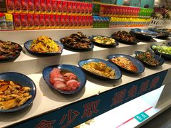 自助取餐区-快乐爱斯米牛排自助(太原街万达店)