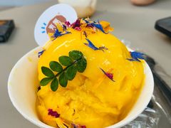 芒果冰淇淋-有趣人类咖啡(永庆坊店)