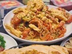 咸蛋黄焗大红袍龙虾-袁老大龙虾(石鼓路总店)