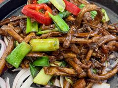 铁板茶树菇&nbsp;¥30-光明邨大酒家(淮海路店)