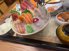 生鱼片定食-红叶日料·放题·海胆·定食(星海店)