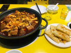 -老红桥炸灌肠牛肚锅烧烤(定福庄店)