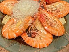 粉丝焗活虾-吕氏焗小鲜•花园餐厅(八大关店)