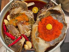 -草家酱蟹炭火烤肉店(珲春南路一店)