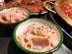 招牌生扣鲜鸭肠-王婆乔鲜鱼自助火锅(蜀汉路店)