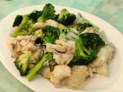 西兰花炒龙趸-焕记海鲜饭店