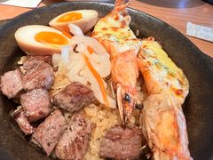 灵魂牛香拌饭配芝士大虾-Bco豆库(星耀天地店)