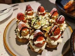 草莓忌廉华夫饼-BE BRIGHT KITCHEN(正佳广场店)