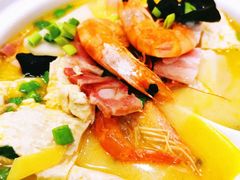 铁板海鲜玉子豆腐-新恬乐大酒家(沧达大厦店)