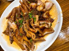 卤鸡爪-芦茨金富饭庄·25年老字号·专做稻草鸡