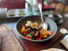 彩椒干葱爆澳洲牛柳-广州柏悦酒店·悦景轩·粤菜餐厅