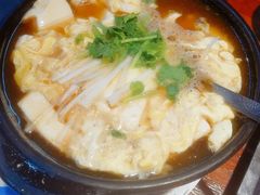 砂锅醋椒豆腐-天津乾毓德饭庄·清真传统炒菜·海鲜烧烤(咸阳路店)