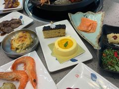 芝士烤榴莲-乔哥铭洋海鲜自助(皇城恒隆广场店)