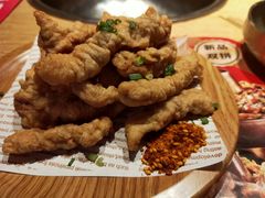 椒麻小酥肉-老佛爷铜炉蛙锅(东门老街店)