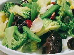 清炒西兰花-小吊梨汤·北京菜·烤鸭(鸟巢店)