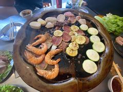 -老姐石板烧烤+铜炭火锅(总店)