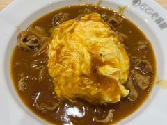 涮牛肉片咖喱蛋包饭-COCO壱番屋(北京平安国际金融中心店)