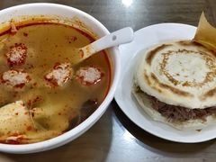 生汆丸子汤-子午路张记肉夹馍(翠华路店)