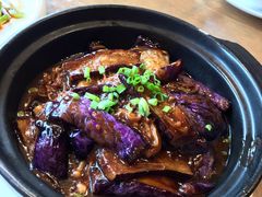 金菇茄子煲-九墅庭院餐厅(九溪徐村店)
