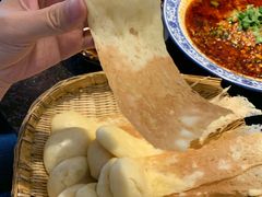 乡村锅边馍馍-万重锦·人文川菜馆(骡马市店)