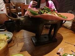 包烧野生牛肝菌-云海肴·汽锅鸡·云南菜(天山百盛优客店)