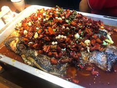 热情麻辣烤清江鱼/份-锦尚阁烤鱼(望京新荟城店)