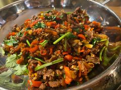 小炒黄牛肉-渔乡米香·剁椒鱼头(四方坪店)