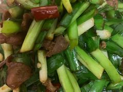 韭菜炒鸡杂-黑皮酸菜鱼(三山街店)
