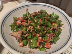 青椒小炒拆骨肉-俏九州·小炒黄牛肉(华润万象汇店)