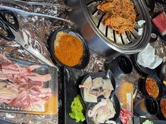 -啊美丽炭火烤肉(滑翔一店)