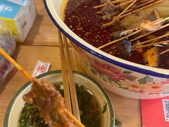 -拈签一笑黄牛肉辣卤串串