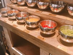 自助调料区-左庭右院鲜牛肉火锅(南通CBD大有境店)