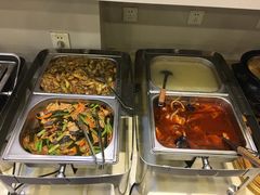 自助取餐区-鹈鹕素食餐厅自助餐部(正阳街店)